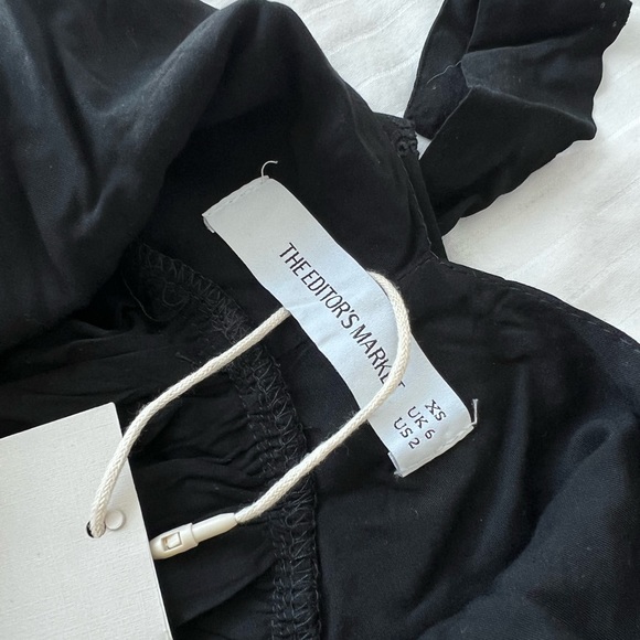 Black summer eyelet maxi dress - Picture 4 of 4